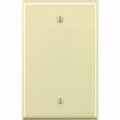 Leviton 1-Gang Midway Thermoset Blank Wall Plate, Light Almond 005-80514-00T